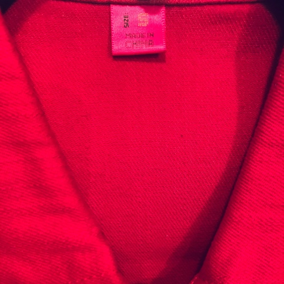 Red Jean Jacket - Picture 2 of 3